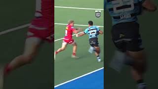 Literally inches from a worldie of a try rugby rugbyunion highlights effort soclose score [upl. by Nathanil196]