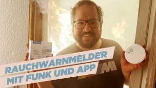 Funk Rauchmelder  Hekatron Genius Plus X Edition  Brandschutz Upgrade mit App Anbindung [upl. by Elysee]