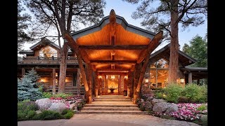 Magnificent Cabin in the Woods in Aspen Colorado  Sothebys International Realty [upl. by Sonitnatsok160]