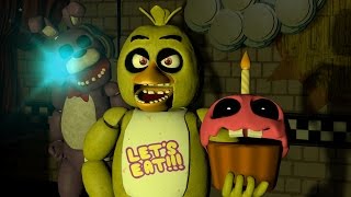 SFM FNAF Chica JumpScare Old Models [upl. by Sevart961]