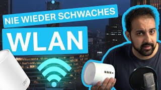 So empfängst du perfektes WLAN im ganzen Haus  Netzwerk richtig einrichten Mesh System [upl. by Ahsienauq]