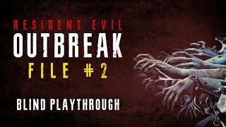 Resident Evil Outbreak File 2 CoOp BLIND  Part 1  🔴 LIVE [upl. by Editha565]