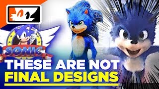 2019 SonicMovie  Leaked Renders Not Final SonicNews Exclusive [upl. by Anaitak]