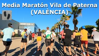 Media Maratón Vila de Paterna VALÈNCIA 2023  Minimalista  Barefoot Running [upl. by Shae401]