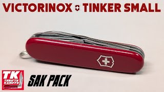 Victorinox Small Tinker Swiss Army Knife 04603 SAK Pack JOVenturesOutdoors [upl. by Tsirc]