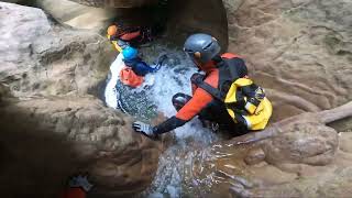 Canyoning Gorgas Negras Bierge Sabiñánigo Huesca  Juin 2023 [upl. by Deidre418]