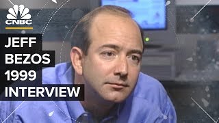 Jeff Bezos In 1999 On Amazons Plans Before The Dotcom Crash [upl. by Gardy821]