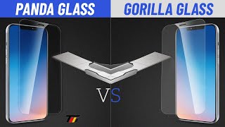 PANDA GLASS vs Gorilla glass best comparison which one is best mobile protector Glassprotector [upl. by Loomis]