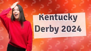 What date is the Kentucky Derby 2024 [upl. by Blatt642]