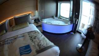 Norwegian Getaway Haven Spa Suite Tour [upl. by Odnomar122]