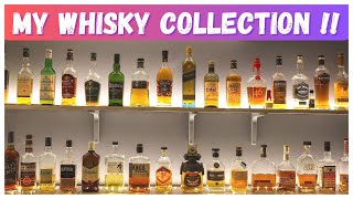 My Whisky Collection 2023  Whisky Collector  Scotch Bourbon Indian Whisky and more Home Bar [upl. by Delly]