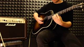 Test  Gibson J45  Marshall AS50R [upl. by Gentille]