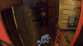 Legoland Hotel Pirate Premium Theme Suite Tour Legoland NY [upl. by Shevlo]