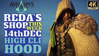 Incredible Items AC Valhalla REDA SHOP THIS WEEK 1421 DEC 2021 High Elf Hood Draugr Armor  MORE [upl. by Aciemaj]