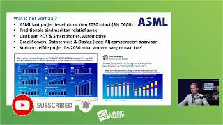 Beleggersdag ASML aandelen 6 hoger [upl. by Leunam]