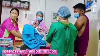 Hard Post mommy9cm in labornormal birthvlog [upl. by Annaiv]