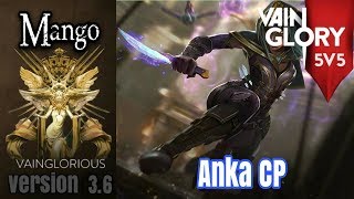 5v5 Mango  Anka CP  Vainglory hero gameplay from a pro player [upl. by Parrie895]