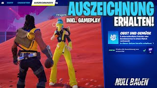 Fortnite  Auszeichnung  Überleben  Obst und Gemüse  Gameplay  Komet amp Wegbereiter Tai [upl. by Behah]