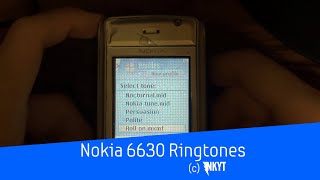 Nokia 6630 Ringtones [upl. by Saraann]