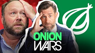 The Insane Story of How the Onion Bought InfoWars and How Alex Jones Is Trying to Steal It Back [upl. by Gerianna677]