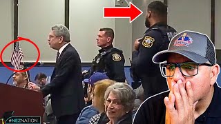 🚨MUST SEE Edison NJ Resident EJECTED by LIBERAL Council over American Flag [upl. by Garvy]