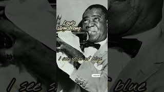 Louis Armstrong  American artist musician rememberinglegends 60s [upl. by Rustice76]