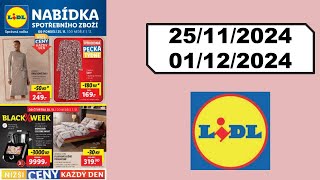 LIDL  Spotrebnizbozi ✅ Leták platnost od 25112024 do 01122024  AKTUÁLNÍ NABÍDKOVÉ A KATALOGY [upl. by Iclek445]