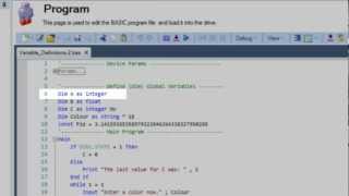 Variable Definition Programming  Kollmorgen  2 Min of Motion [upl. by Riddle]