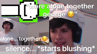 Dream makes George BLUSH during his COOKING STREAM dreamnotfound confirmed [upl. by Amedeo]