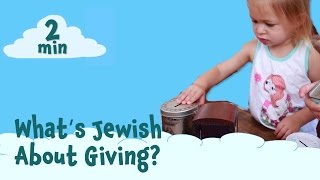 What Is Jewish About Giving An Intro to Tzedakah for Parents [upl. by Ashmead]