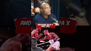 Anderson Silva x Jake Paul ufc andersonsilva jakepaul boxe [upl. by Ailima]