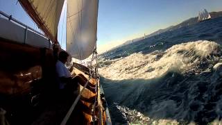 Voile de Saint Tropez 2012 sur Eugenia V [upl. by Obed]