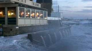 Giant Waves in St Malo France [upl. by Hairym]