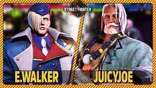 SF6 💥 EndingWalker ED vs Juicyjoe Ranked 1 JP 💥 SF6 HighLevel Match 💥 [upl. by Fleming]