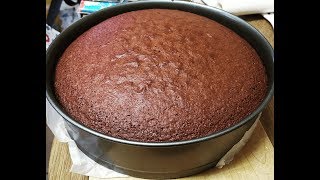 Chocolate Chiffon Cake Recipe [upl. by Erminia]