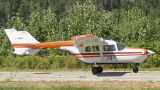 Cessna 337 Super Skymaster Landing [upl. by Ayor]