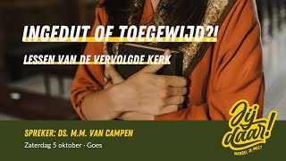 LIVE  Goes  Ingedut of toegewijd  Ds MM van Campen  5 oktober 2024 [upl. by Eihctir]