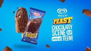 Walls Feast  Chocolatey Scene Aur Layers Bhi Teen [upl. by Gnilrets]