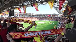 quotMed Cezir  Levent Yükselquot Göztepe vs Gençlerbirliği taraftar tezahürat [upl. by Rozamond]