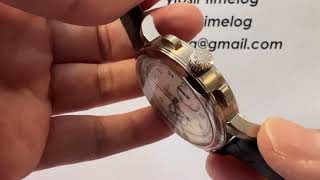 A Lange amp Söhne 朗格 1815 Chronograph 專門店款式 18KWG [upl. by Parrnell]