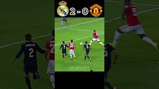 Real Madrid vs Manchester united ucl group stage [upl. by Arri]