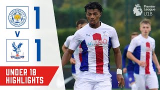 Leicester City 11 Crystal Palace  U18 PL Highlights [upl. by Bianchi]