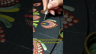 ✅APRENDA A FAZER PUXADINHOS PARA SUAS MANDALAS EM PONTILHISMO  ARTE DESPOJADA [upl. by Mide]