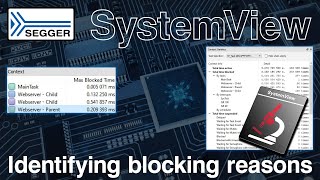 SEGGER SystemView – Context Statistics Window [upl. by Akenit844]