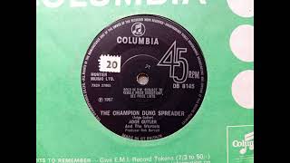 Adge Cutler and The Wurzels  The Champion Dung Spreader 1967 Columbia DB 8145 aside Vinyl rip [upl. by Ahsimik]