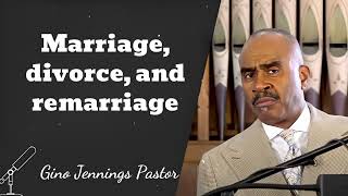 Marriage divorce and remarriage  Gino Jennings Pastor [upl. by Breena]