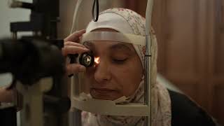 SJEHG Laser and Avastin treatment in Gaza [upl. by Sirac]