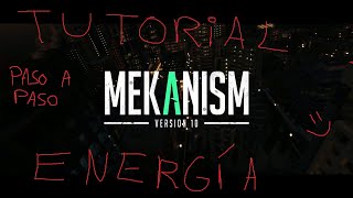 Tutorial Generación Energía Mekanism  Desde 0  Todas las versiones de minecraft  Parte 1 [upl. by Nilats]