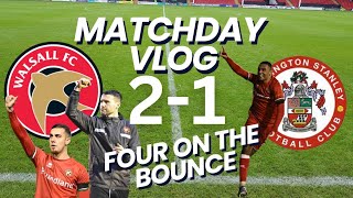 Walsall 21 Accrington Matchday Vlog🤩 [upl. by Chilcote]