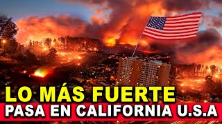 Horror en California Estados Unidos Mira Cómo Malibu CA es un infierno EN VIVO [upl. by Aisenat]